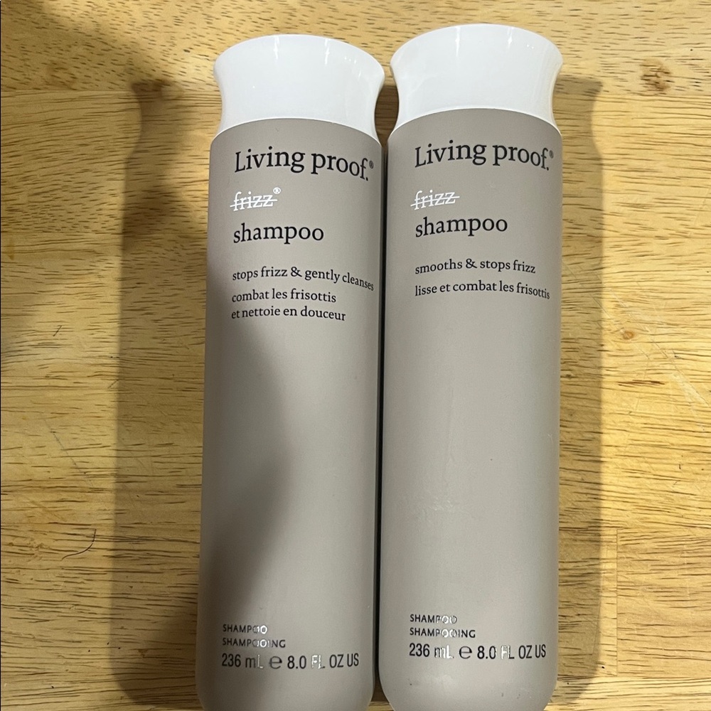 Living Proof Frizz Shampoo- Set of Two SEALED